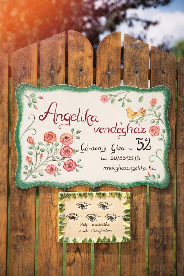 Ferienwohnung Angelika Vendeghaz Dinnyés Exterior foto